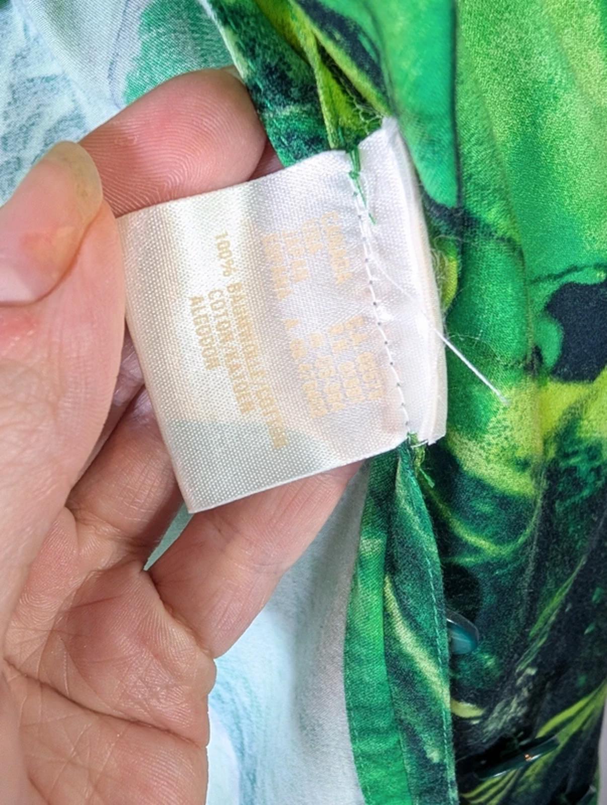 Escada Margaretha Ley tropical short-sleeve jacket – EU 42 (UK 10–12)