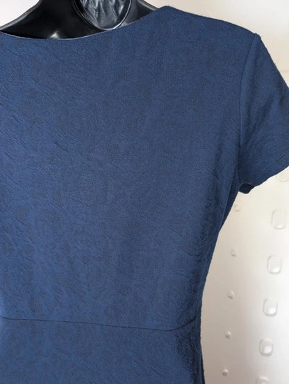 RJR John Rocha UK10 Navy Lace Detail Day DressElegant navy day dress John Rocha