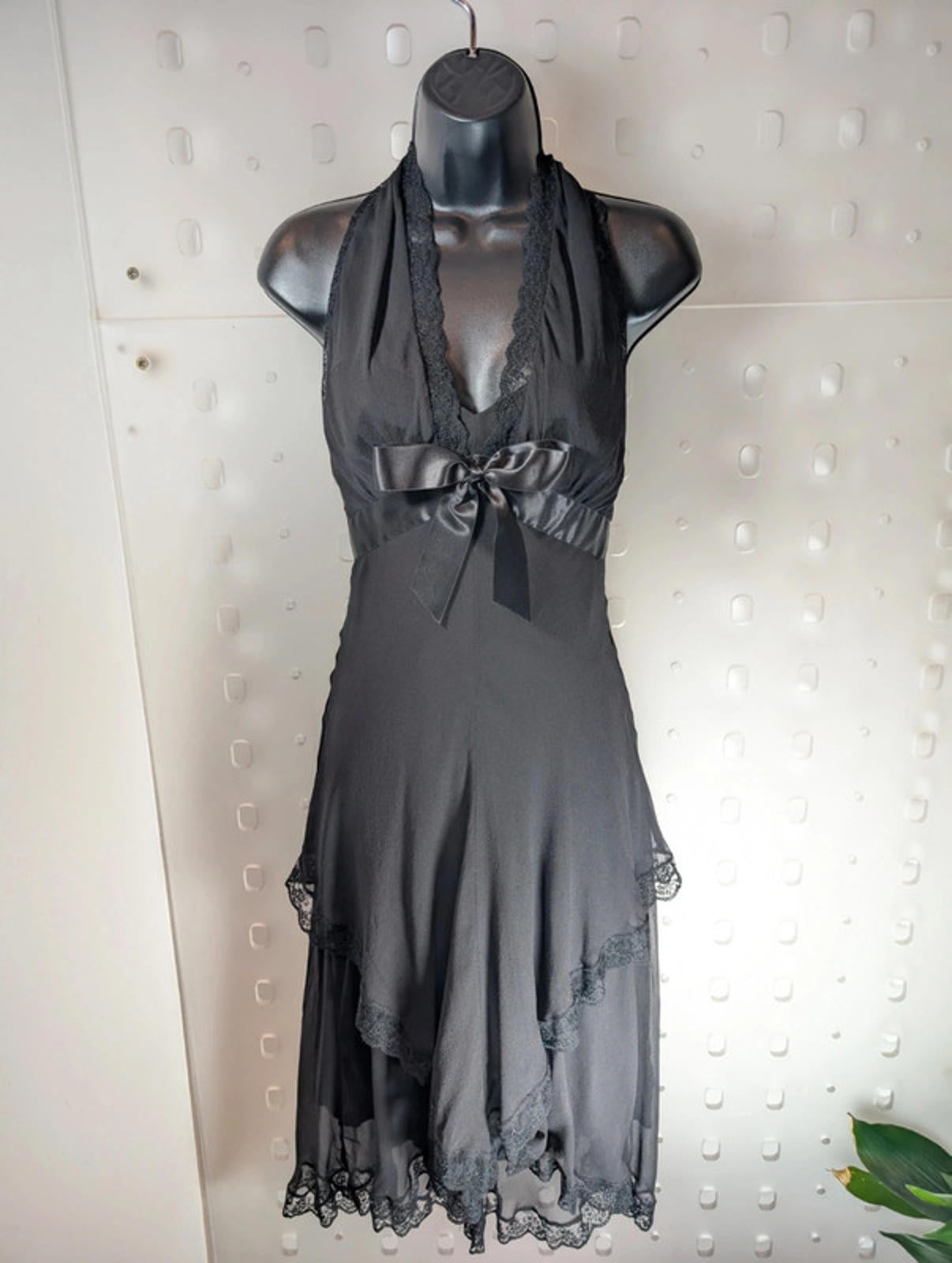 Archival Harrods Silk Dress | Belville Sassoon | 100% Silk | UK 8