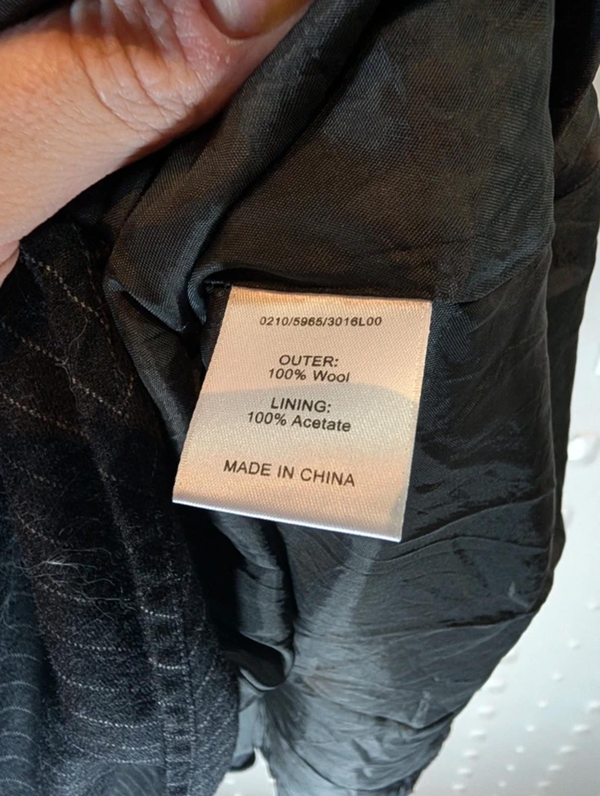 NW3 by Hobbs Wool Tie Waist Pinafore Dress UK14