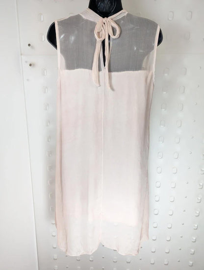 Romeo Giulia Silk Shift Dress Made in Italy S