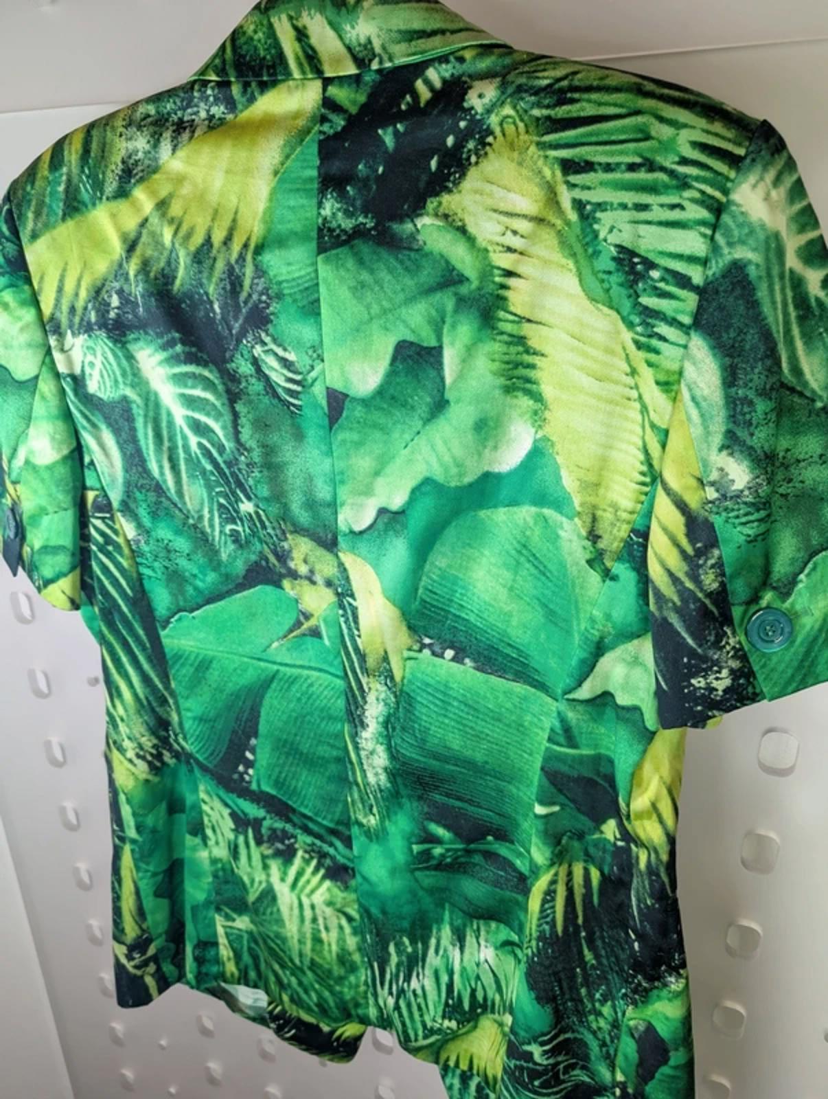 Escada Margaretha Ley tropical short-sleeve jacket – EU 42 (UK 10–12)