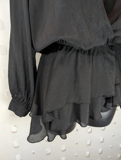 Nu Denmark Silk Blouse Size XS UK8