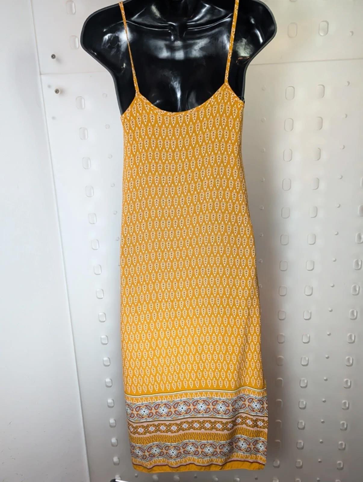 Y2K Cotton Strappy Midi Dress – Festival Style – Side Slits – Boho Summer