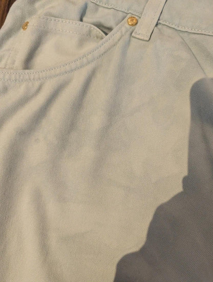 MCM mint cotton stretch jeans – size 34