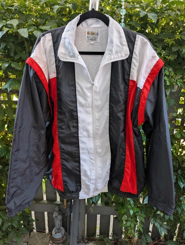 Vintage Casual Creation Shell Suit Jacket Gilet XXL