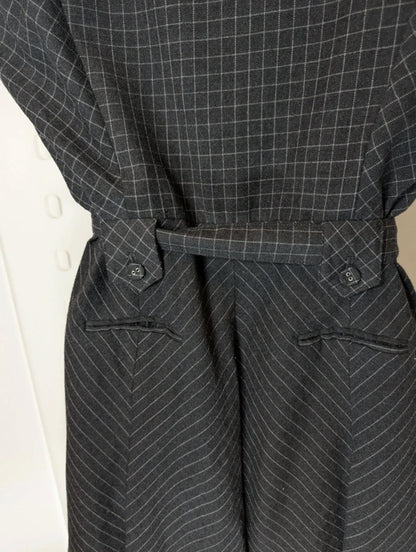 NW3 by Hobbs Wool Tie Waist Pinafore Dress UK14