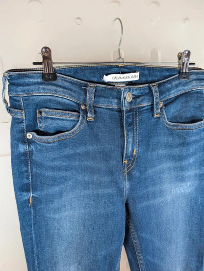 Calvin Klein CKJ011 Mid Rise Skinny Jeans W27