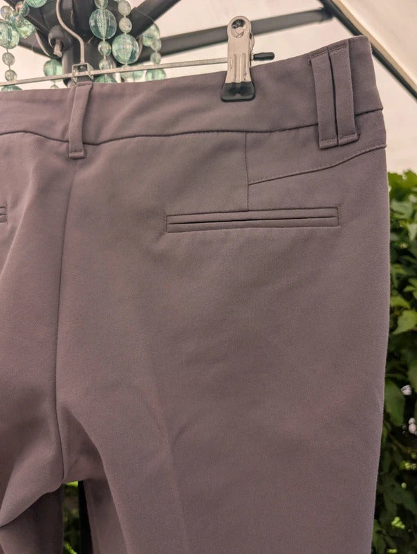 Next Capri Trousers Taupe UK10 Regular
