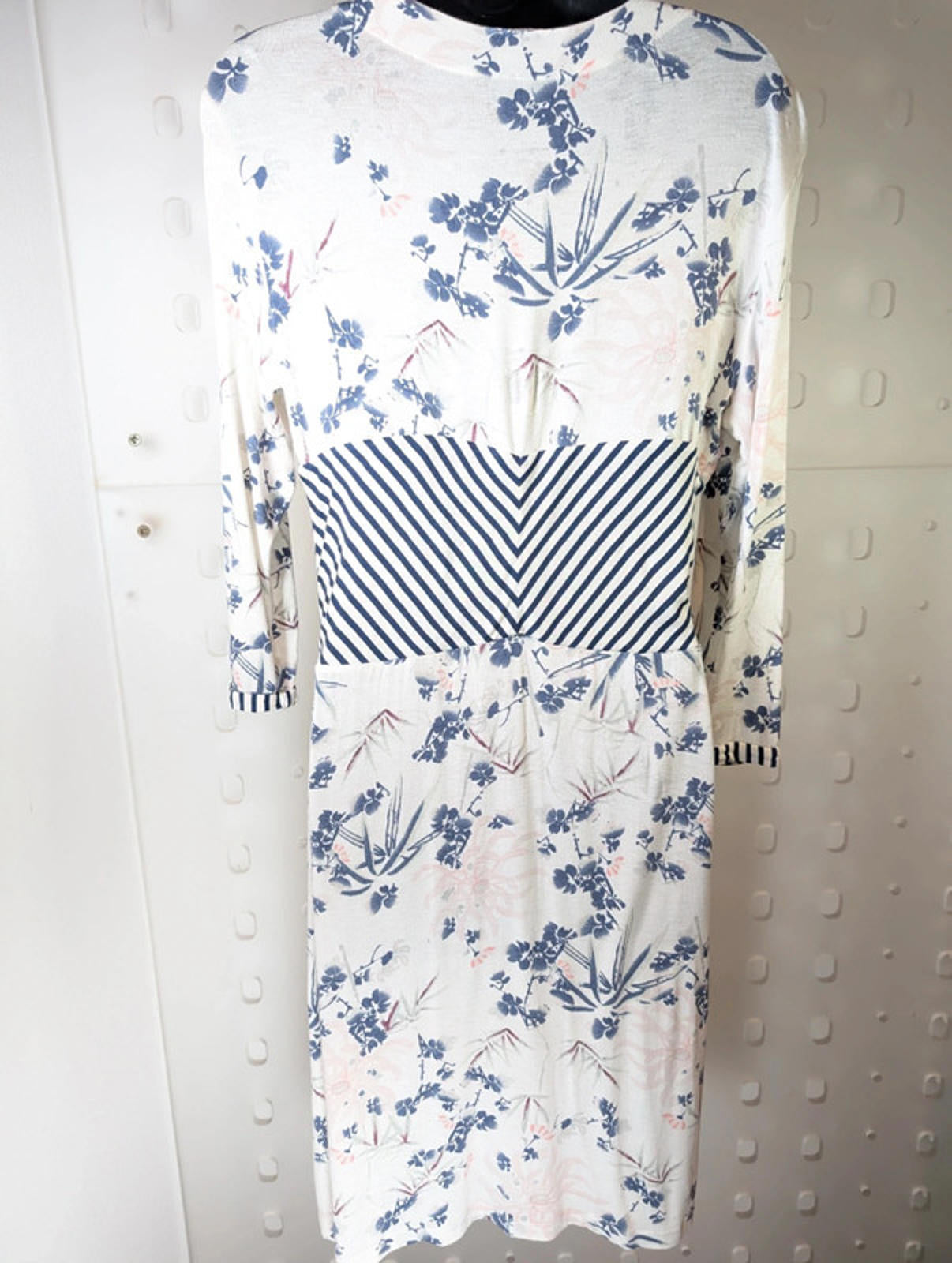 Kenzo bamboo print stretch viscose dress – size L (priced for condition)
