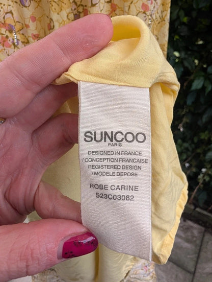Suncoo Paris Carine Floral Maxi Dress FSC Viscose UK12