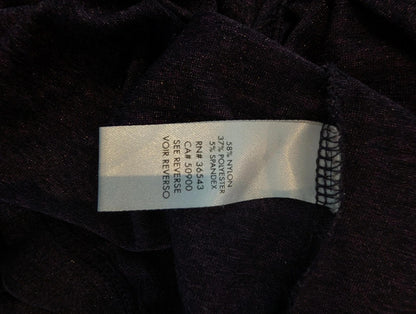 Calvin Klein Purple Sparkle Stretch Top | XS / UK 6–8