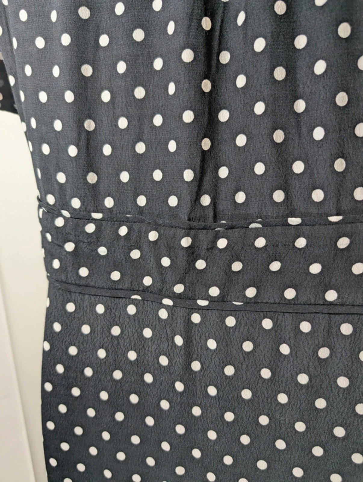 Jigsaw Polka Dot Viscose Summer Dress | UK 12