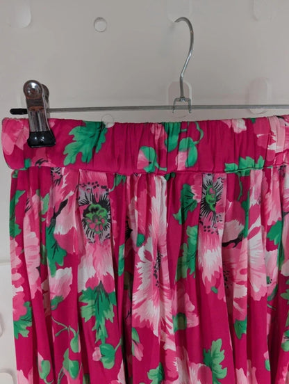 Monnalisa Poppy Print Skirt Age 12 152 Petite Summer