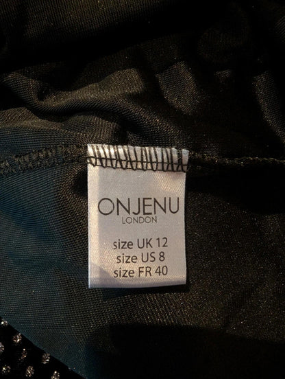 Onjenu velvet jumpsuit – UK 12