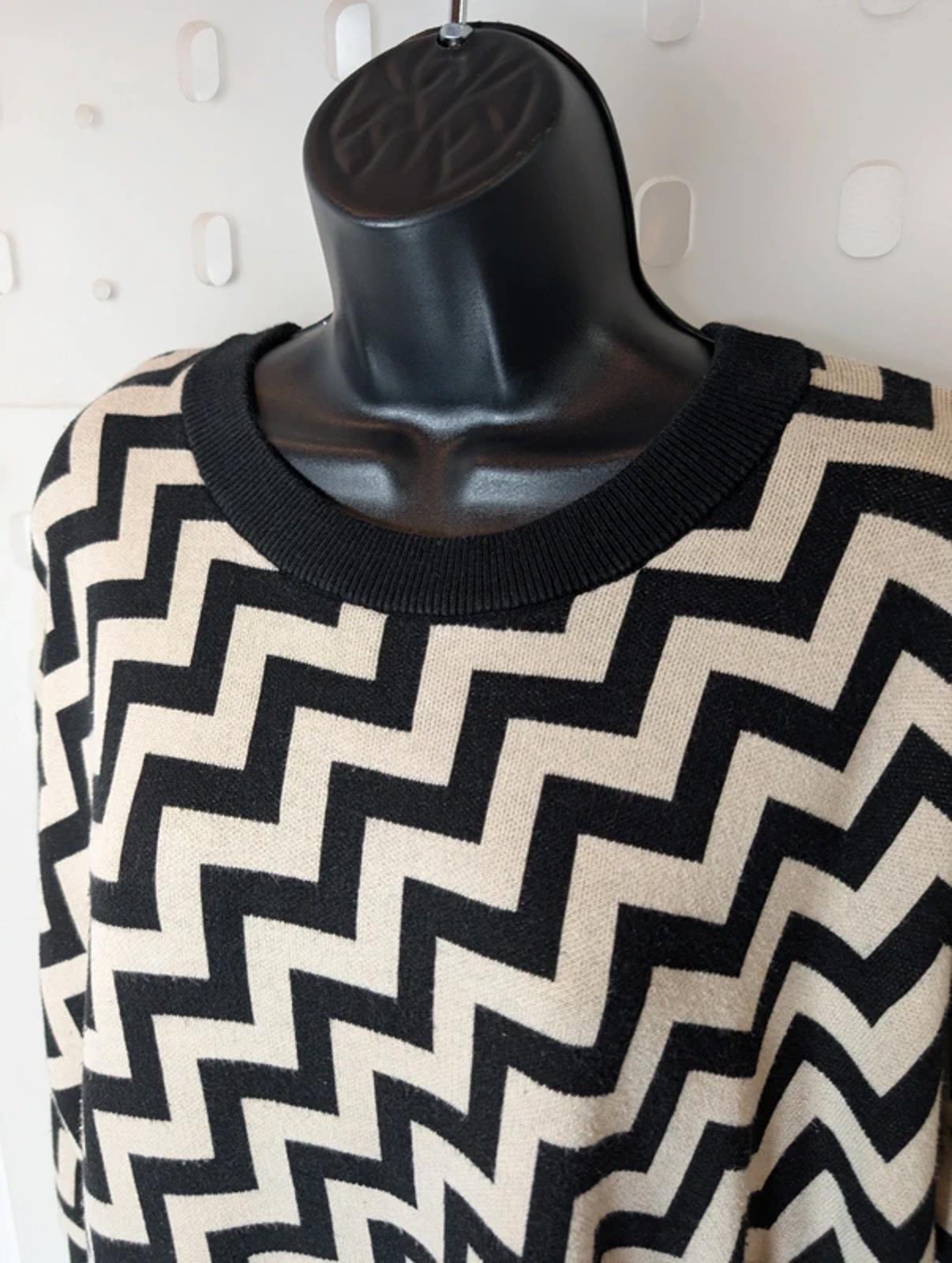 Sugarhill Brighton Chevron Knit Jumper UK14