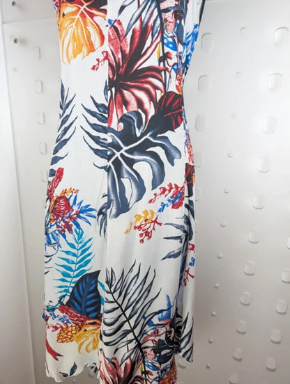 Bali Tropical Print Sundress Made In Bali One Size