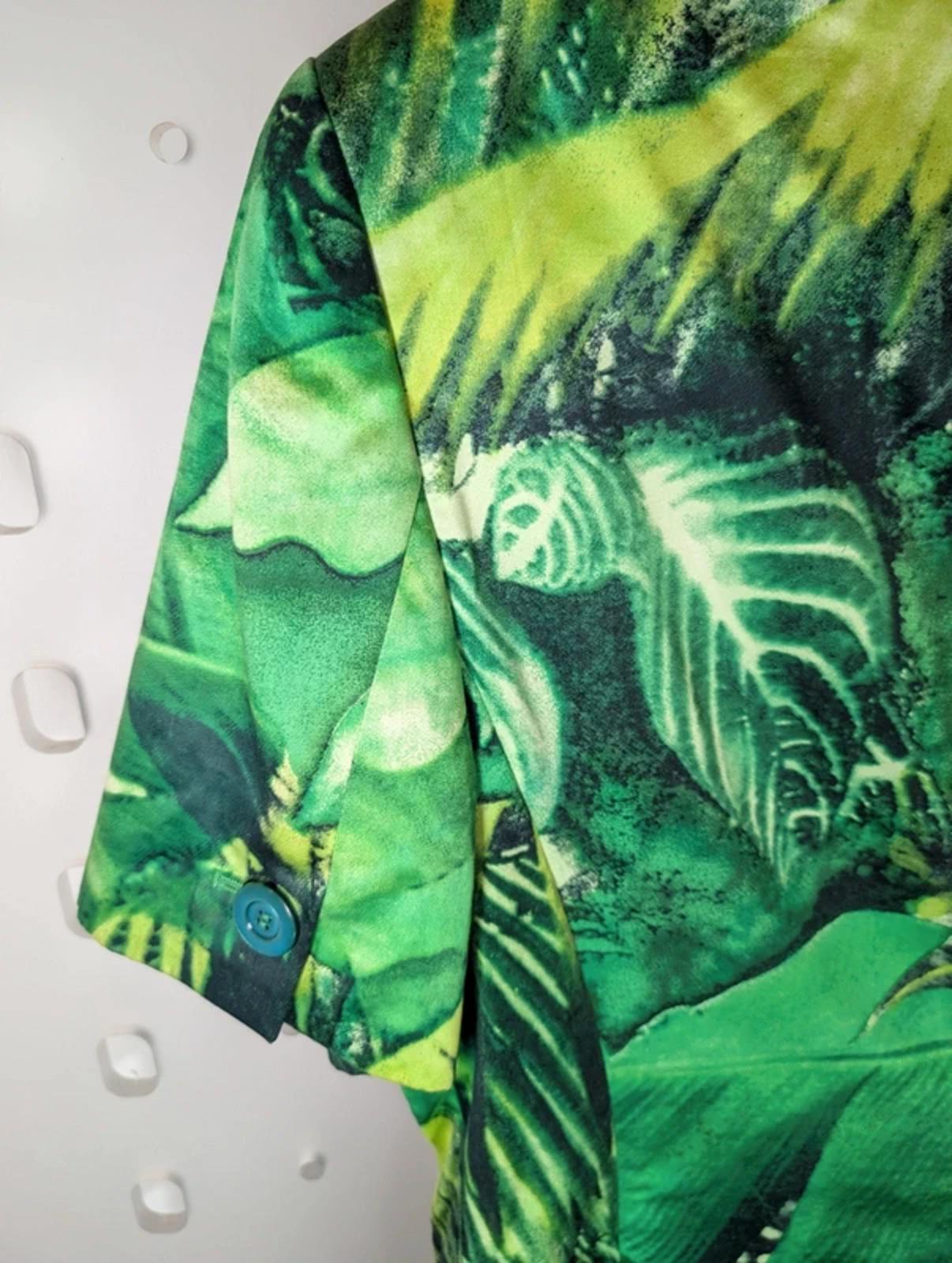 Escada Margaretha Ley tropical short-sleeve jacket – EU 42 (UK 10–12)