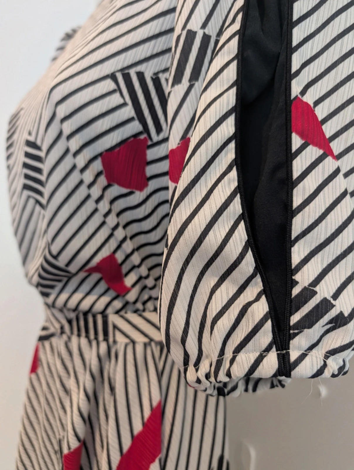 Genuine Vintage 1980s 50s Style Dress UK 10 (Small)