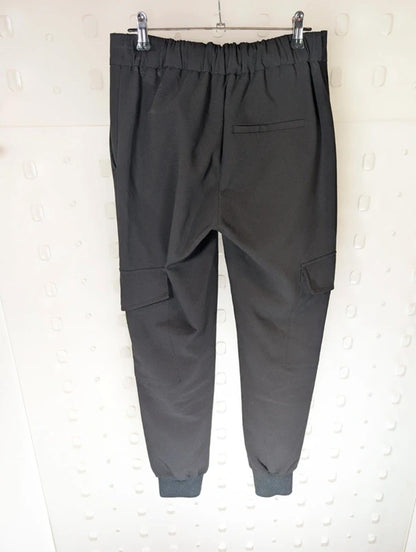 Leveté Room Black Cargo Joggers XS