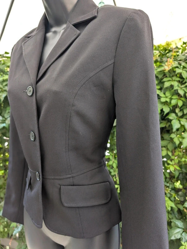 Hennes Collection Fitted Black Blazer UK10