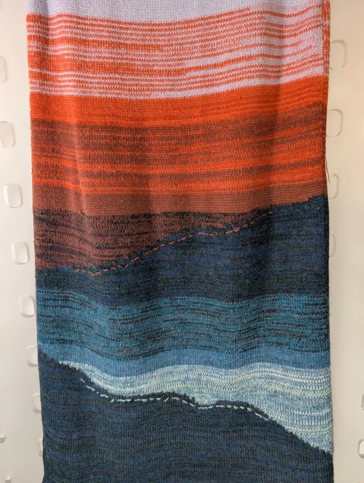 Anthropologie Akemi + Kin Wool Stripe Knit Skirt Size S