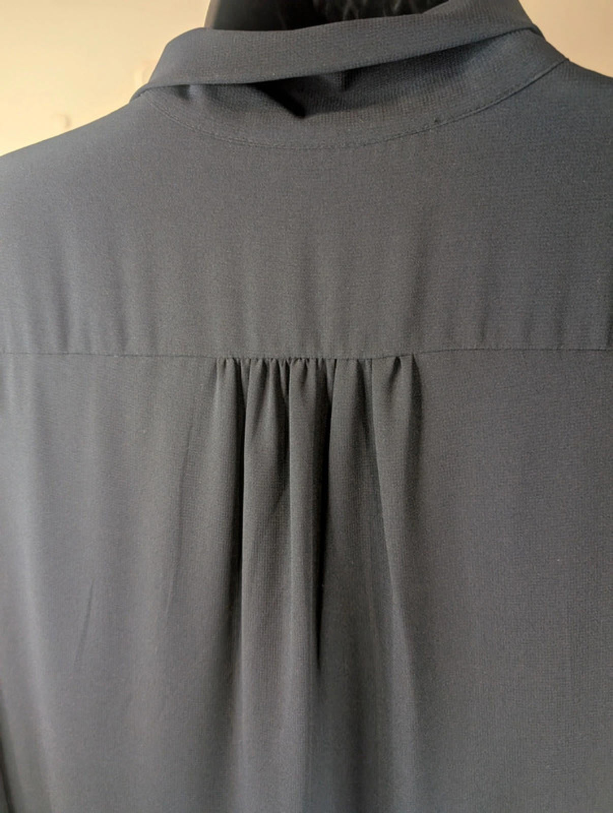 Great Plains navy layered chiffon dress size S