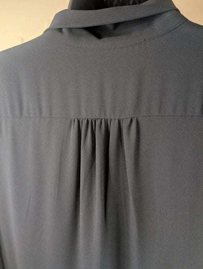 Great Plains navy layered chiffon dress size S