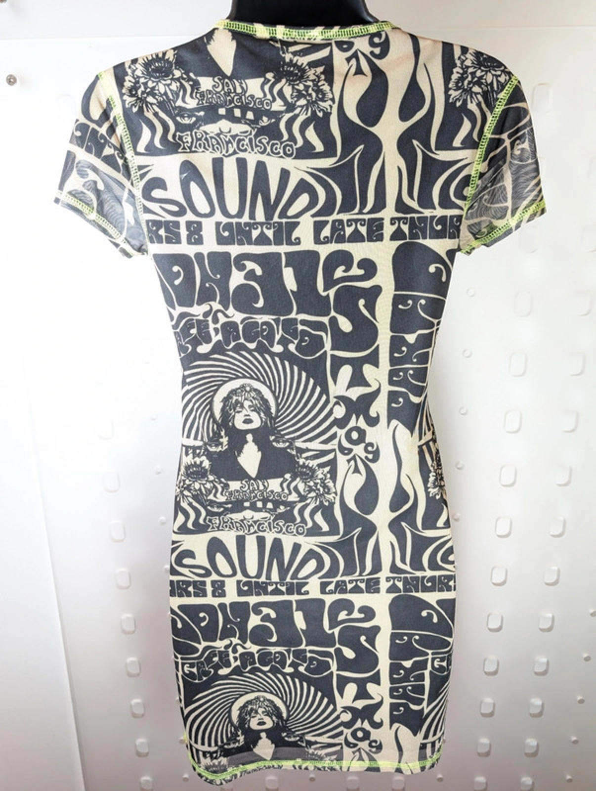 Urban Outfitters mesh bodycon mini dress | Size S