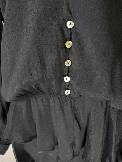 Nu Denmark Silk Blouse Size XS UK8