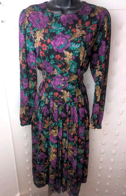 Vintage Jessica Howard petite dress UK 10 (fits 8/10)