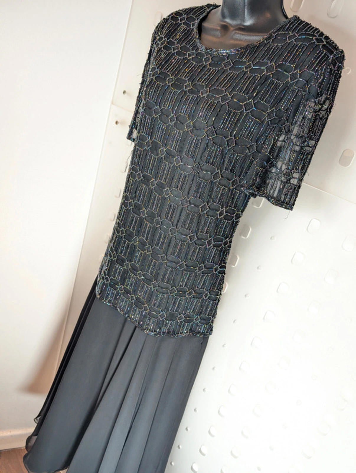 Vintage After Six by Ronald Joyce beaded evening