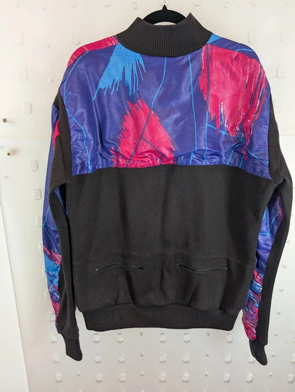 Vintage Vermarc Purple Pink Blue Colour Block Jacket Large