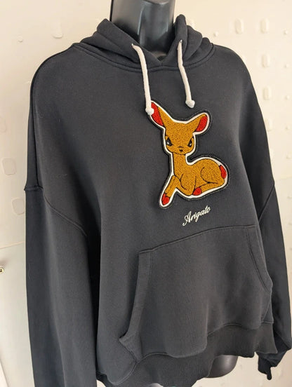 Axel Arigato Juniper Deer Appliqué Hoodie Small Sales Sample