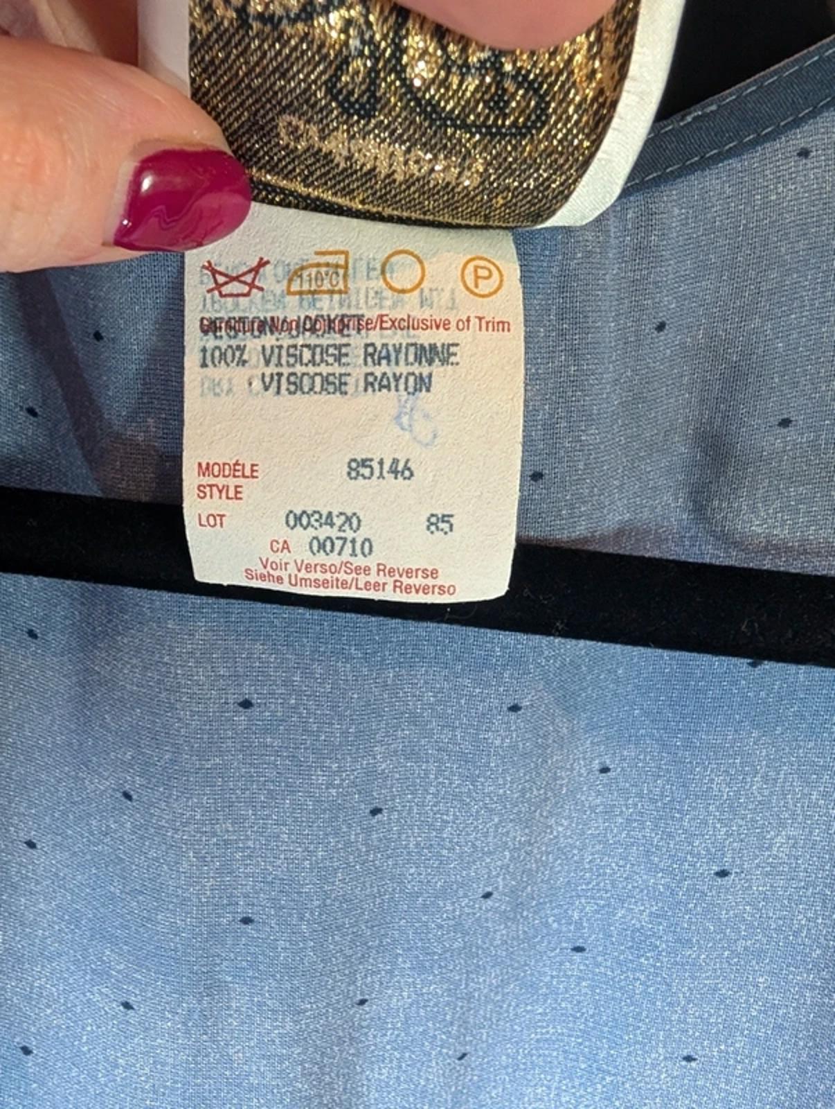 Joseph Ribkoff Creations Sheer Ombre Jacket UK 16 – Made in Canada