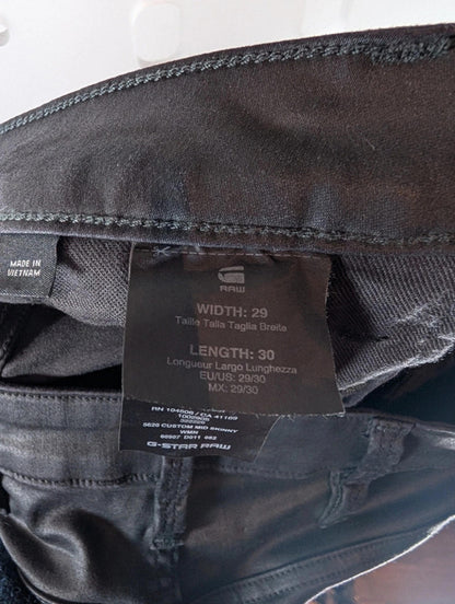 G-Star RAW 5620 Custom Mid Skinny Jeans
Size W29 L30