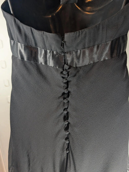 Archival Harrods Silk Dress | Belville Sassoon | 100% Silk | UK 8