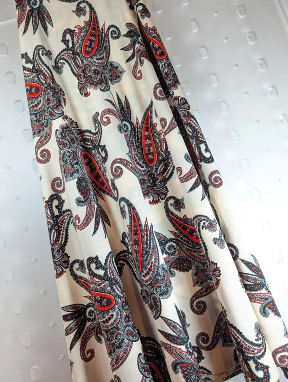 Striking vintage 1970s maxi wrap skirt Size Small Medium
