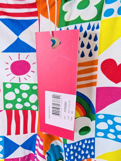 🌈 Agatha Ruiz de la Prada Rainbow Print Cotton Set | Age 12 | BNWT