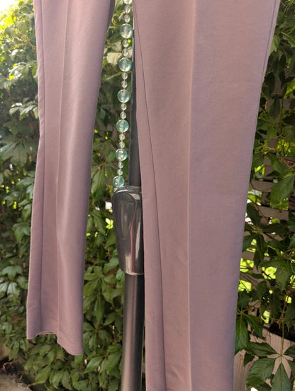 Next Capri Trousers Taupe UK10 Regular