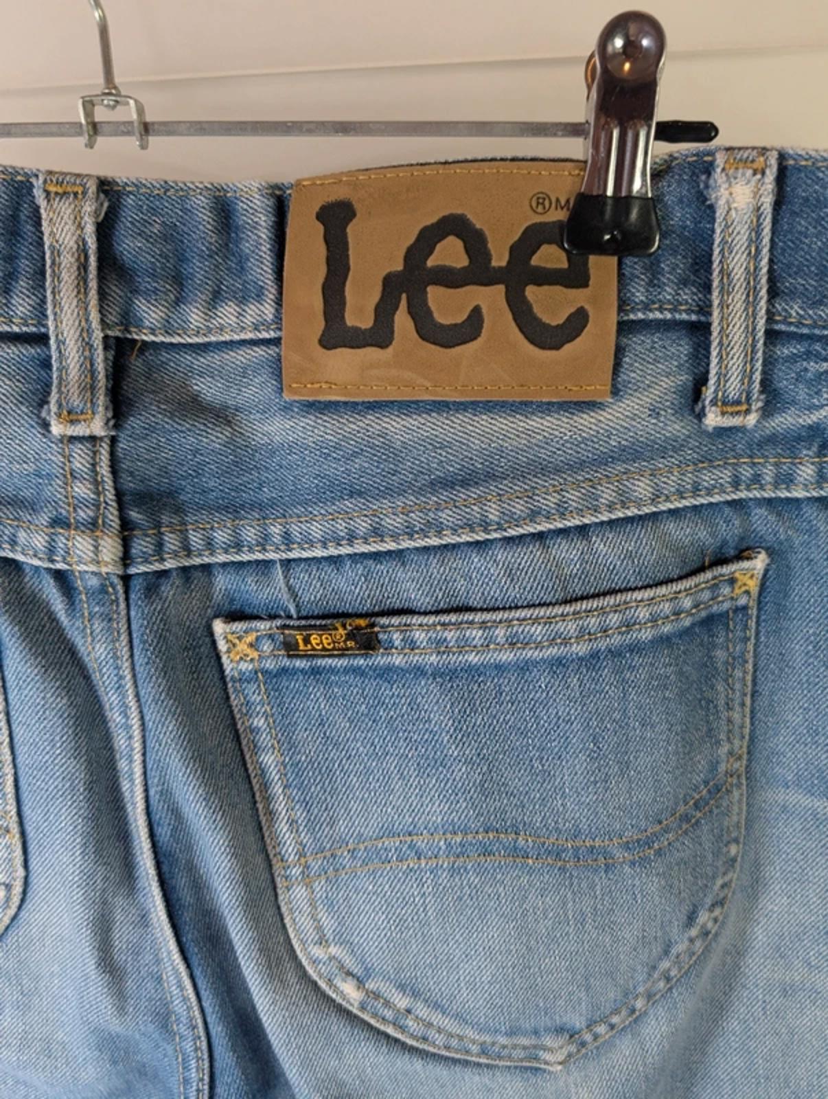 Lee vintage cropped raw hem jeans UK 10–12