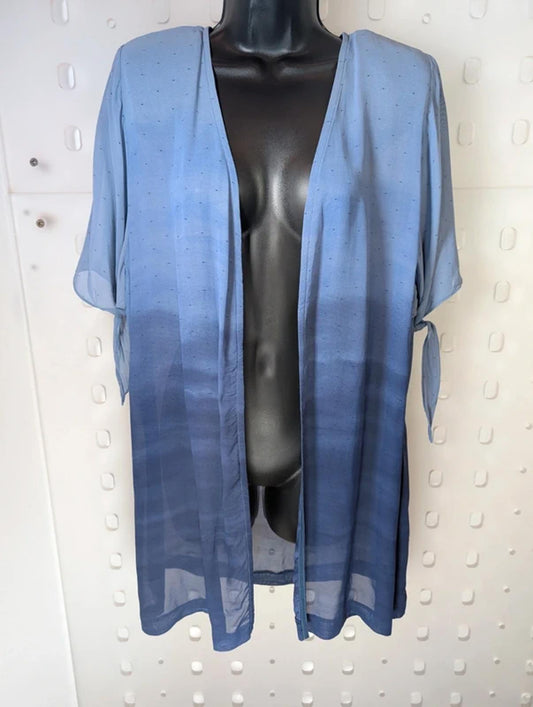 Joseph Ribkoff Creations Sheer Ombre Jacket UK 16 – Made in Canada