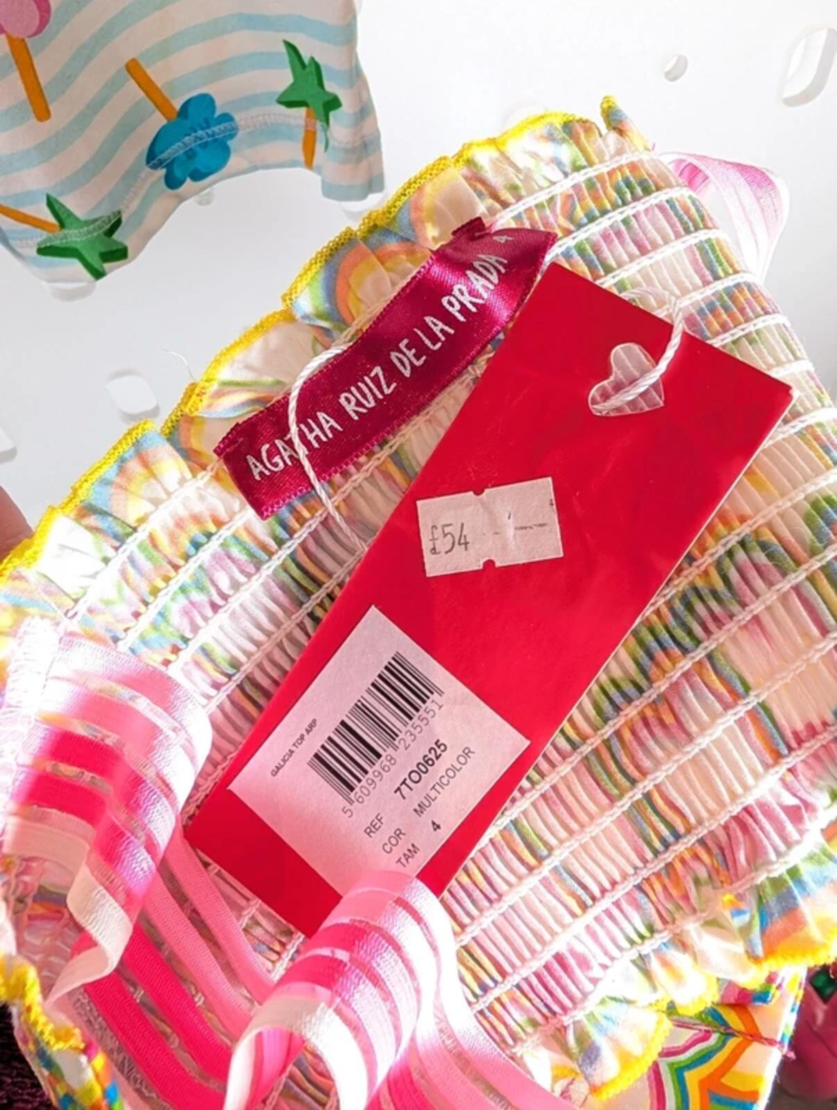 Agatha Ruiz de la Prada Girls Cotton Bundle Age 4 NWT