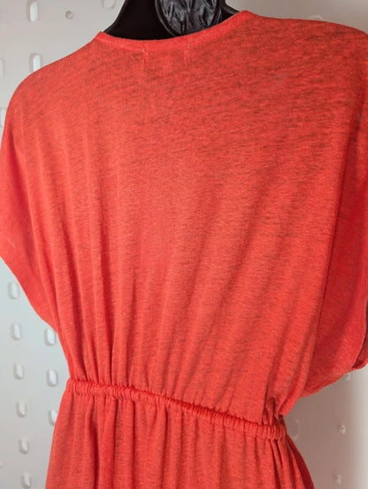 Nooki London Lucia Maxi Dress Size M - NWT 100% Flax Linen