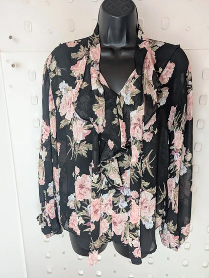 Vintage Queen Sheer Pussy Bow Blouse Small – Whimsy Gothic Lolita