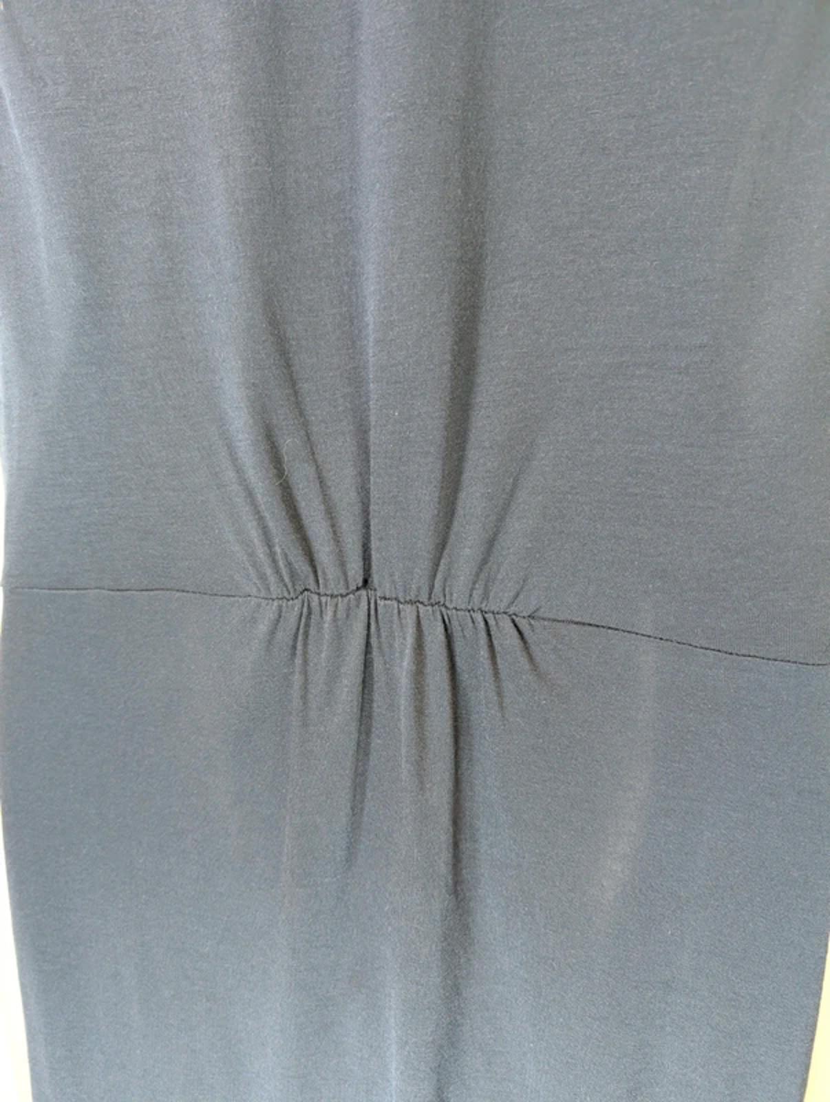 Great Plains navy Tencel knot front dress XS