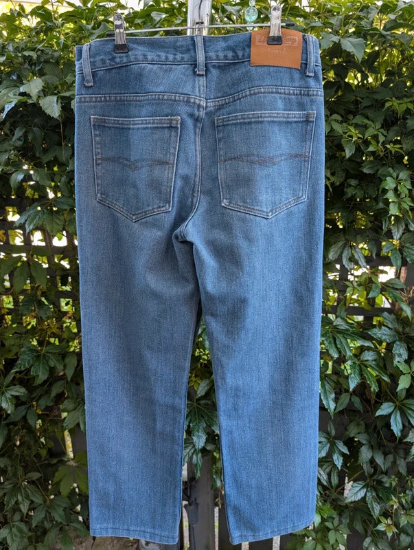 Life & Glory Straight Leg Jeans Blue W30
