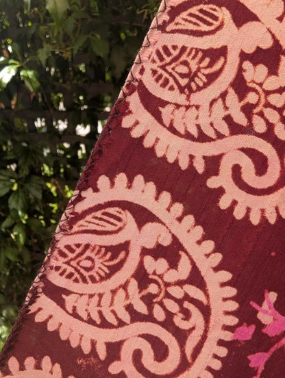Bundle of 2 Cotton Sarongs Wrap Skirts Pink Festival Beach
