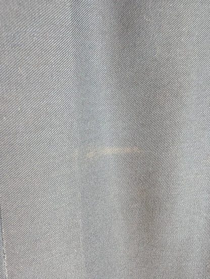 Vintage St Michael Navy Pleated Skirt 25" Waist Made in UK