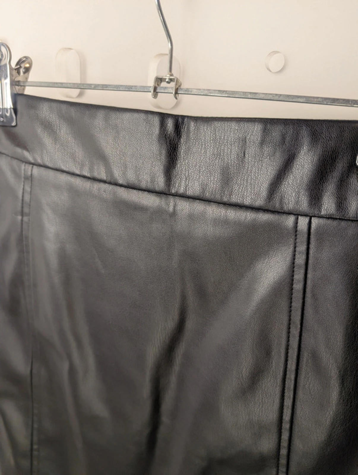 Stradivarius PU mini skirt size 8